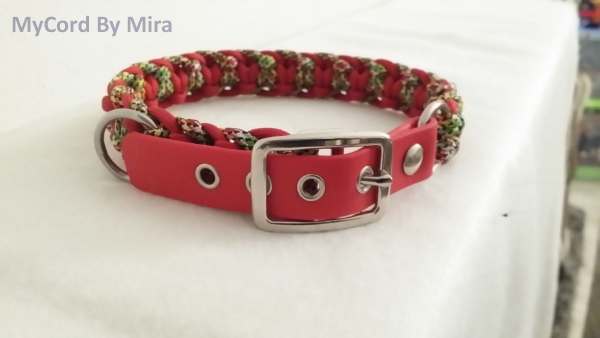 M 271 US Cord Halsband rot